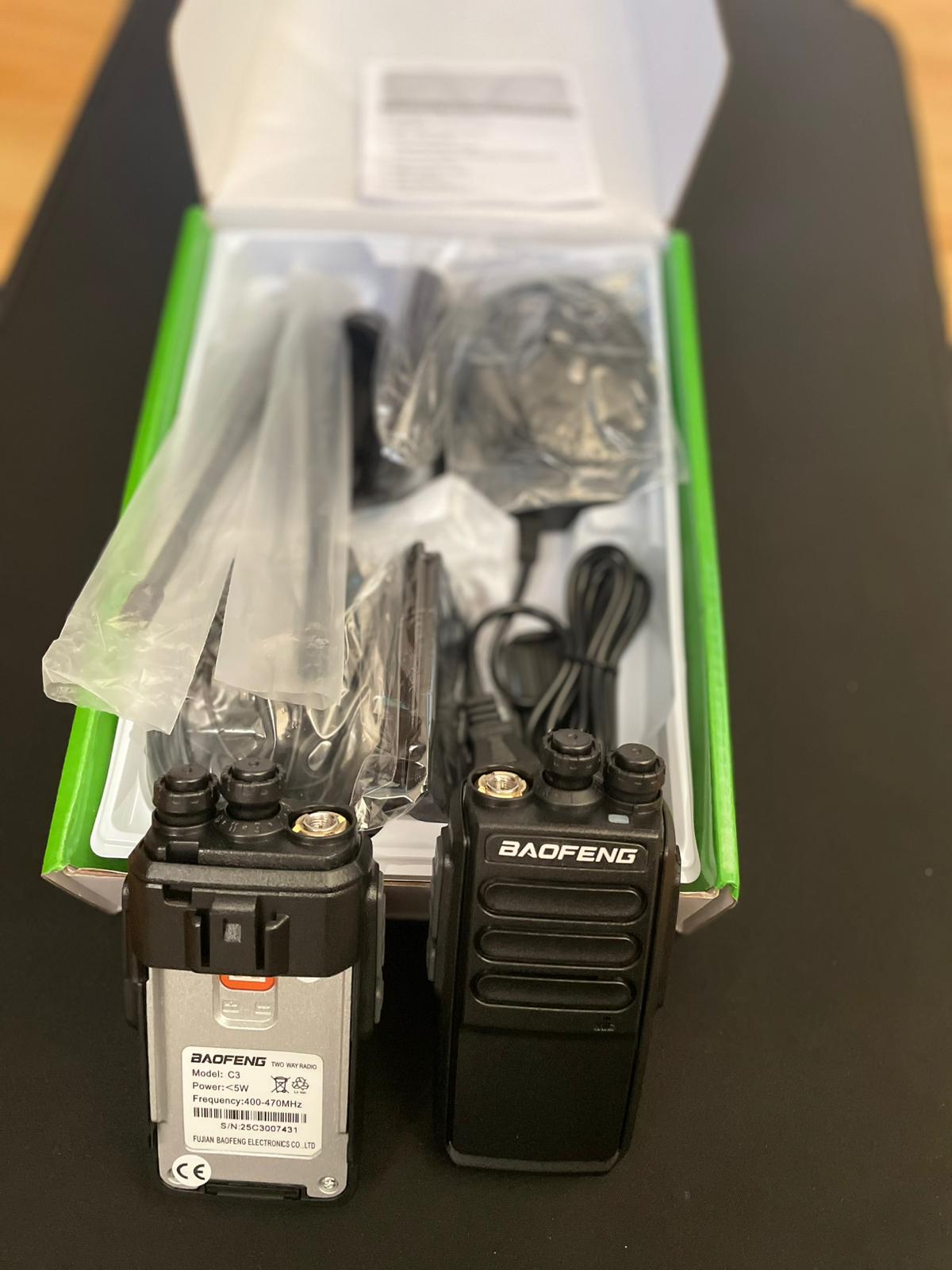 BAOFENG BF-C3 İKİLİ TAKIM