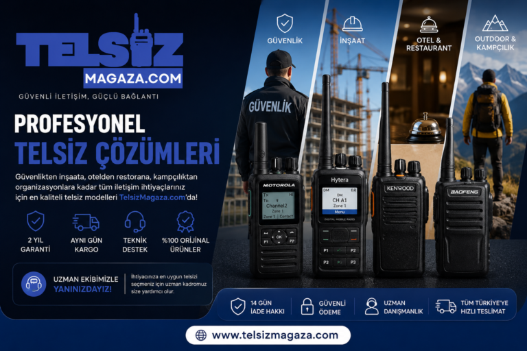 Telsiz Nedir? 2026 Telsiz Satın Alma Rehberi